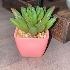 Very small faux plant